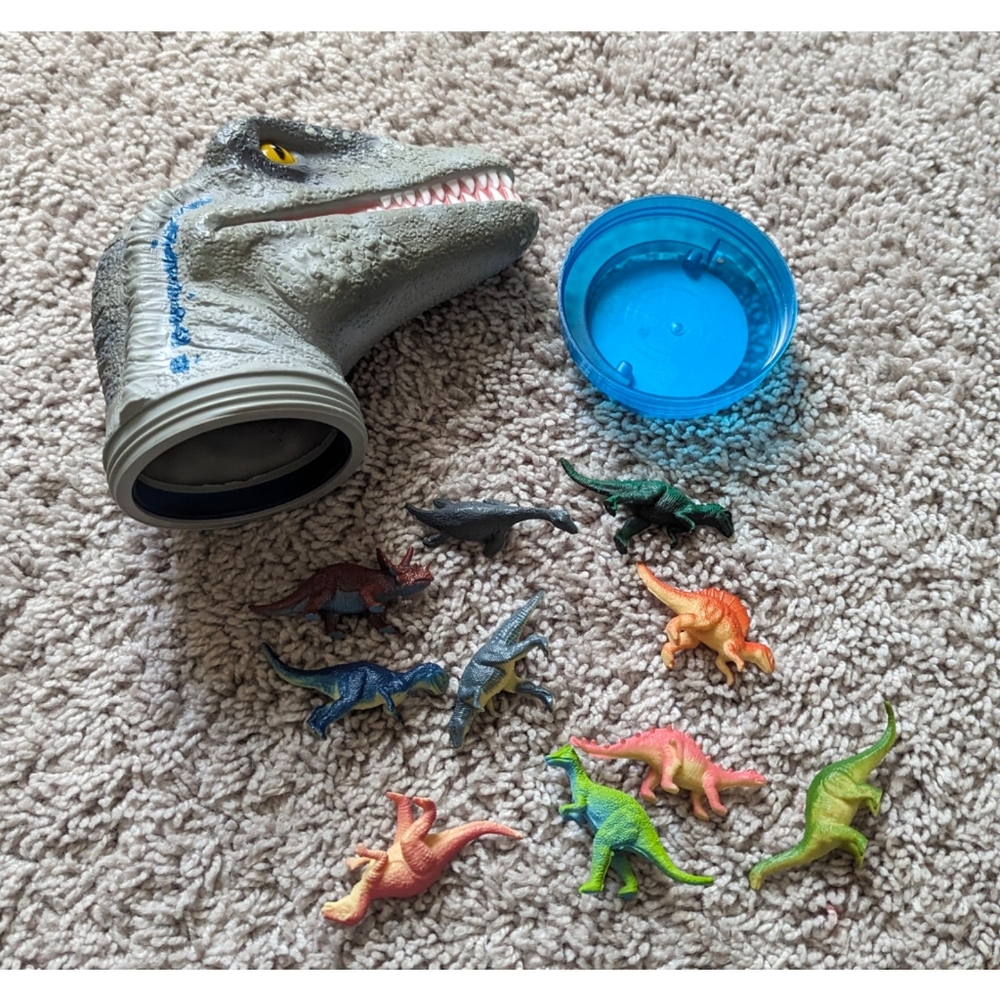 Universal Studios Dino Head With Mini Dinos